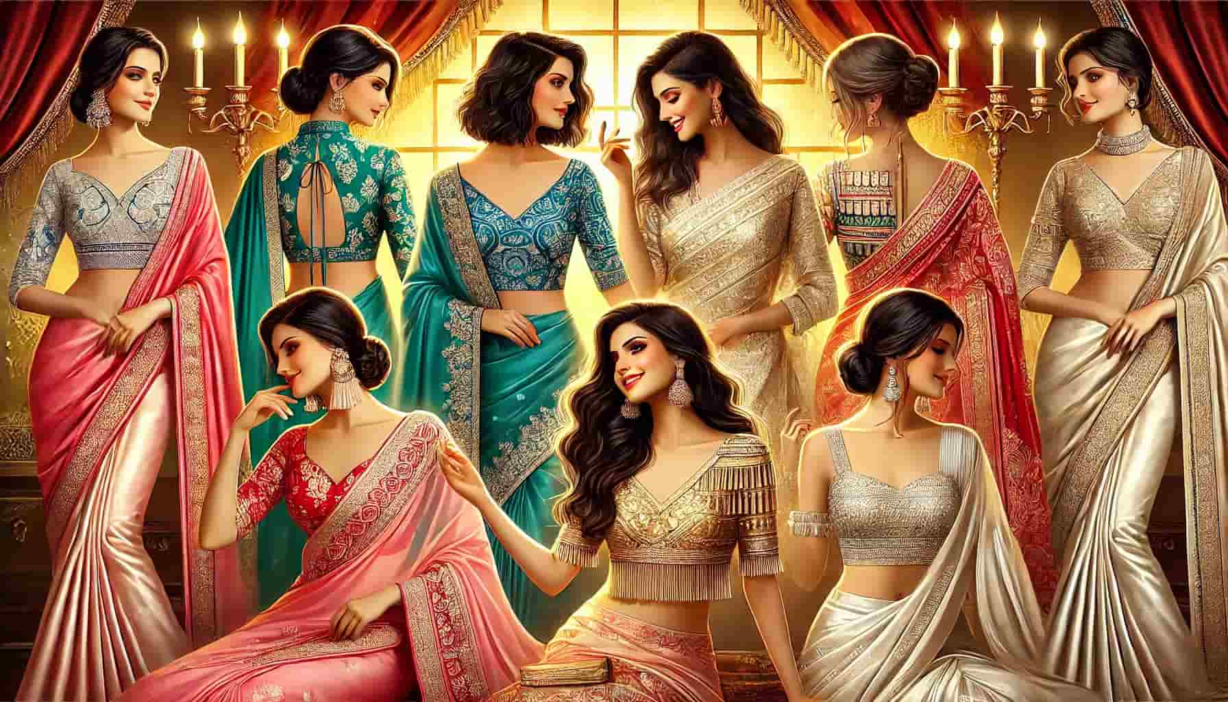 10 Stylish Paithani Saree Blouse Design Ideas β TrendOye 10-stylish-paithani-saree-blouse-design-ideas-trendoye