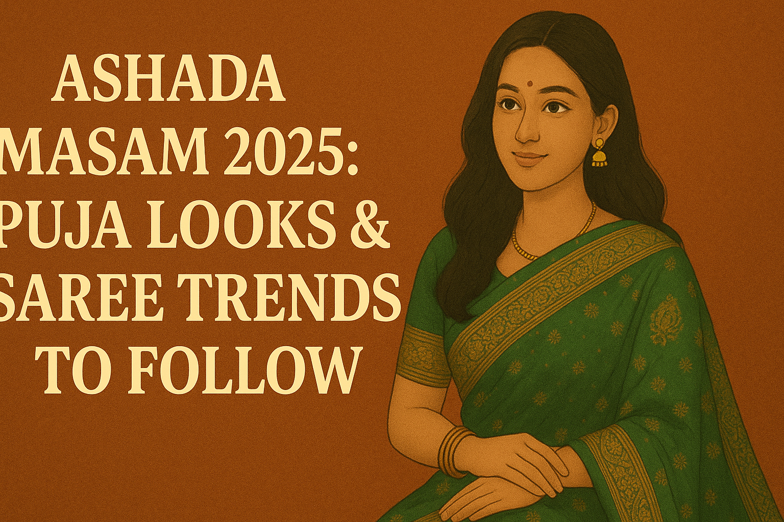 Ashada Masam 2025: Puja Looks & Saree Trends to Follow