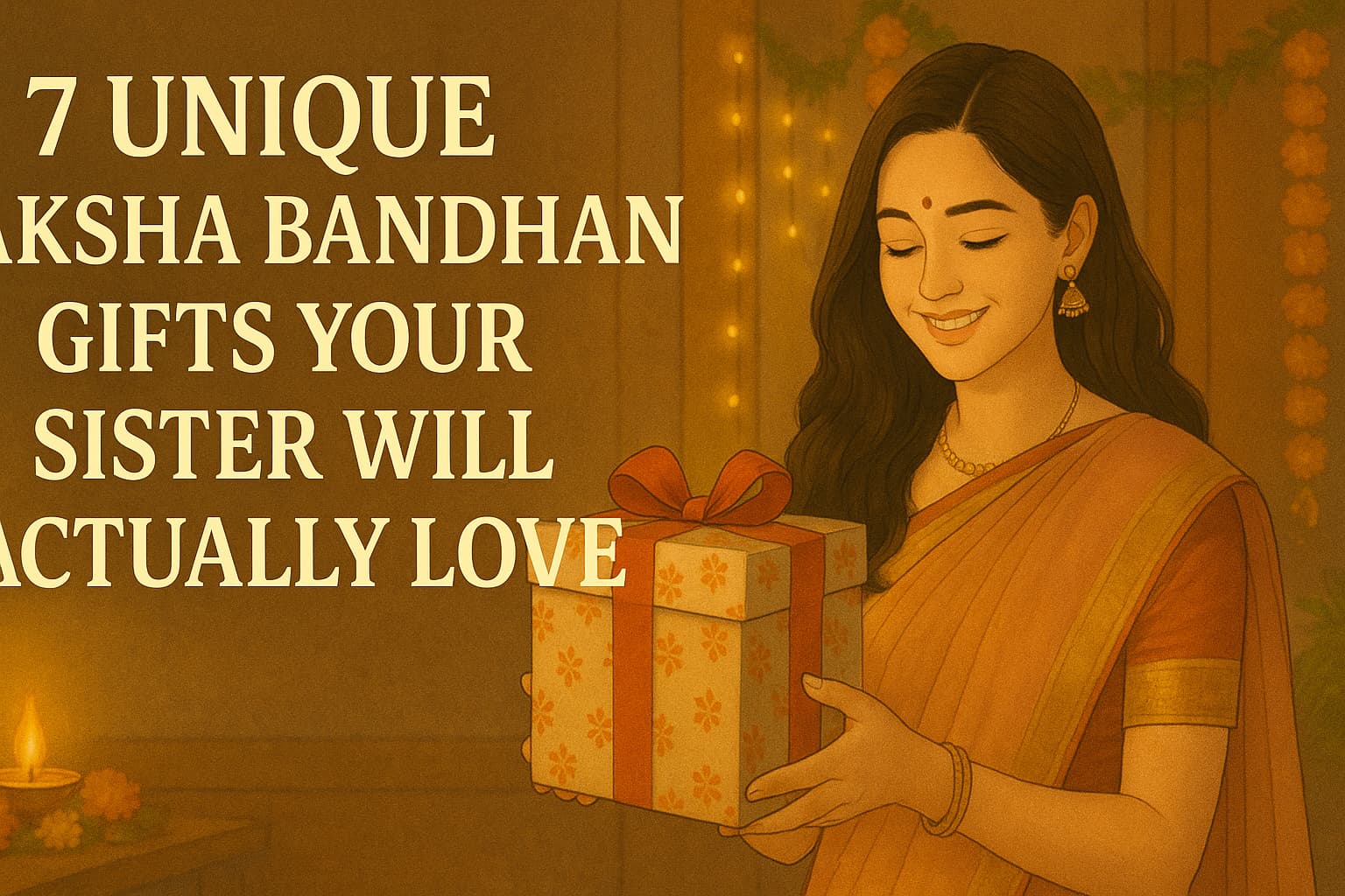 Unique Raksha Bandhan Gifts Your Sister