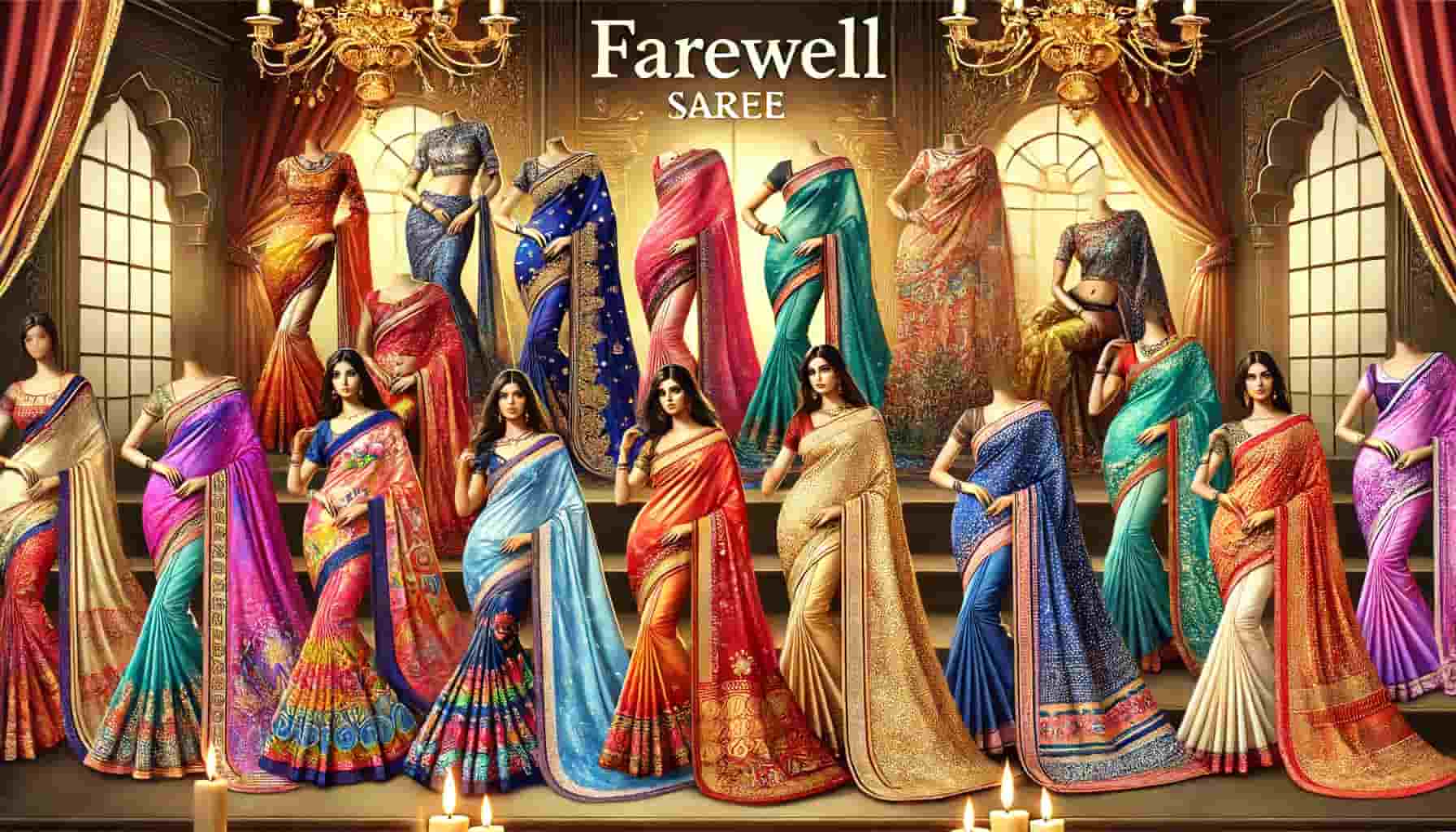 Top 10 Farewell Saree Ideas