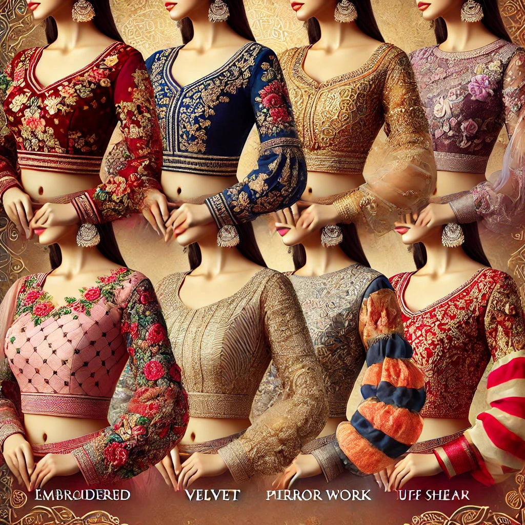Full Sleeve Blouse Designs
