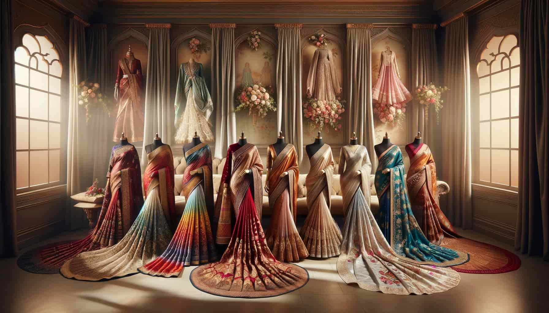 Reception Saree Looks for Brides