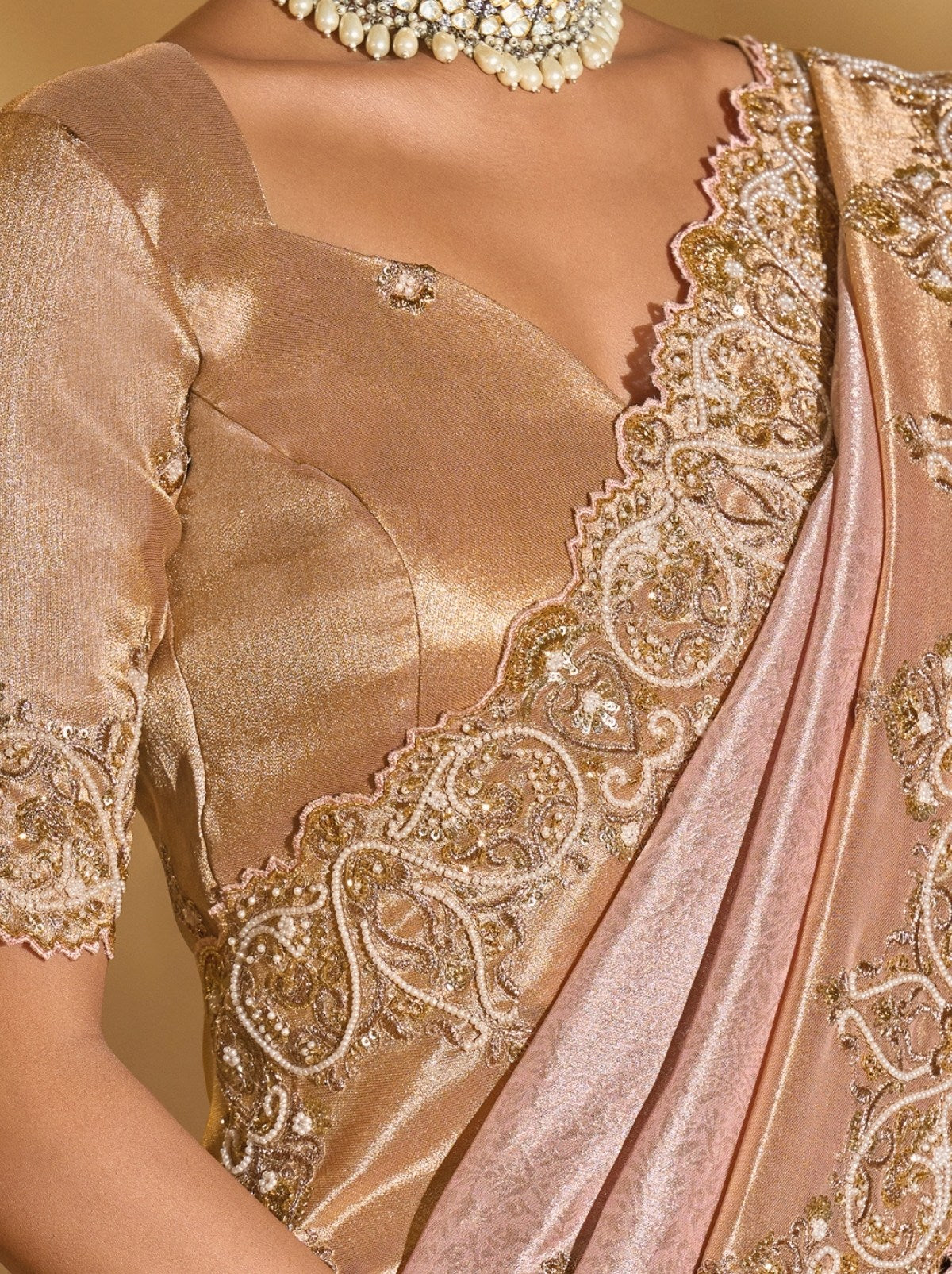 Flamingo Pink Elite Soft Silk Saree With Zari Work