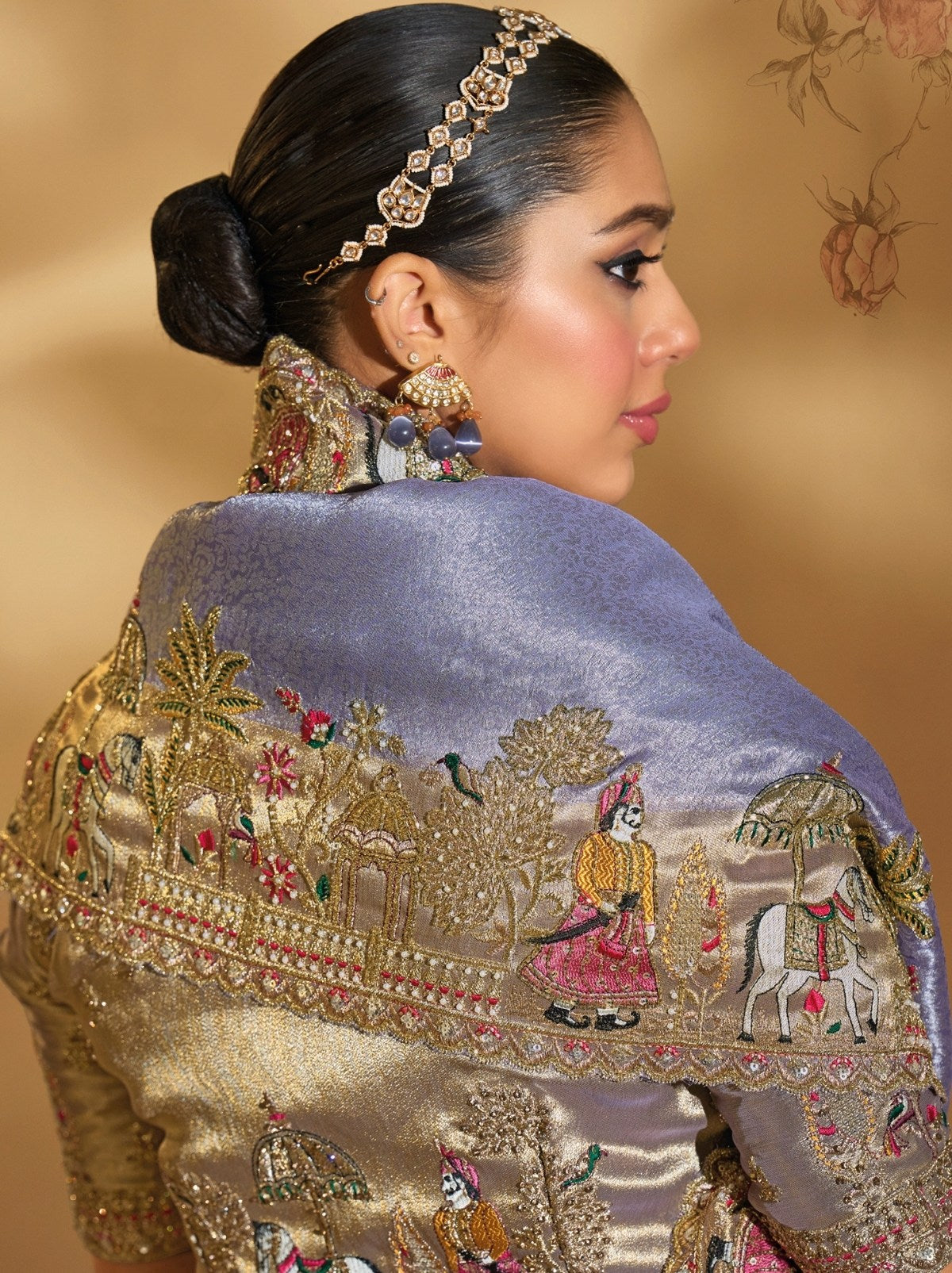 Electric Violet Elite Soft Silk Saree With Zari Work