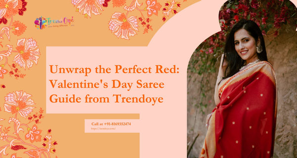Valentine's Day Saree