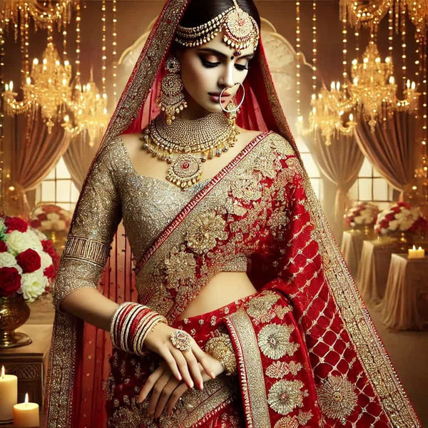 How to Style Your Bridal Saree Like a Celebrity Bride