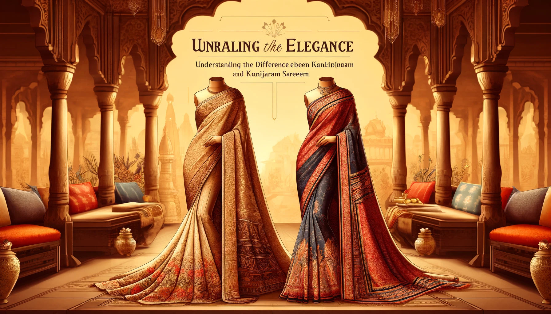 Understanding the Difference Between Kanchipuram and Kanjivaram Sarees