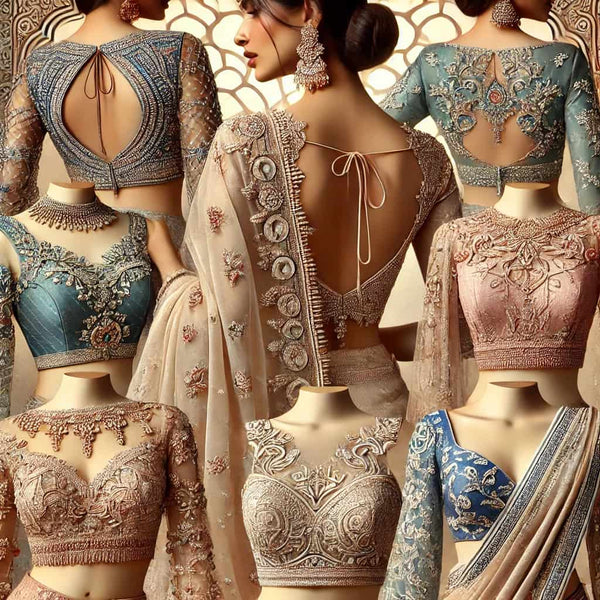 Fancy Saree Blouse Designs for a Stylish Look