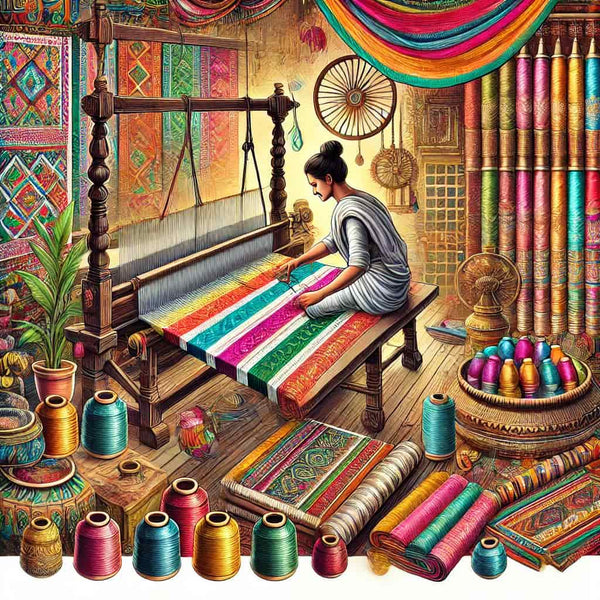 The Art of Saree Weaving