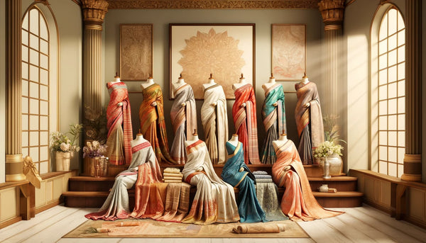 types of silk saree
