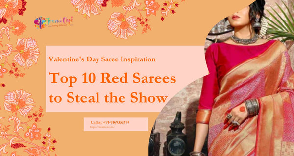Valentine's Day Saree Inspiration: Top 10 Red Sarees to Steal the Show