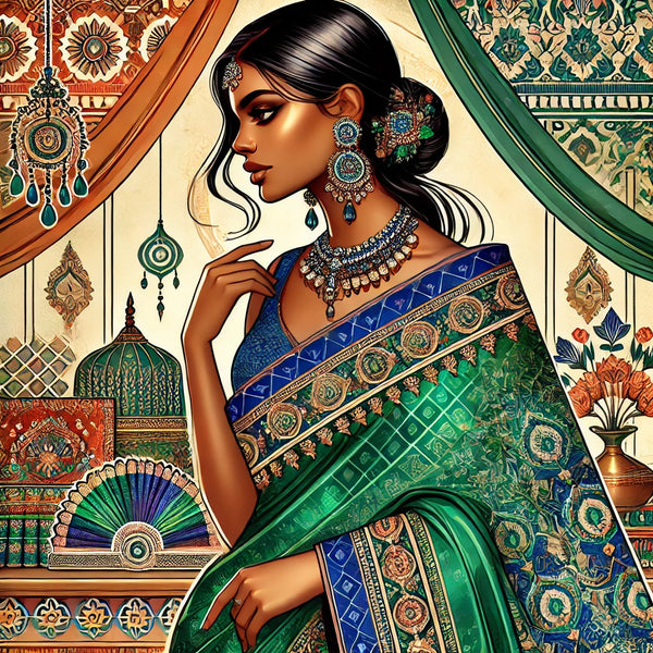 Best Saree Colors for Dark Skin Tones: Enhance Your Beauty