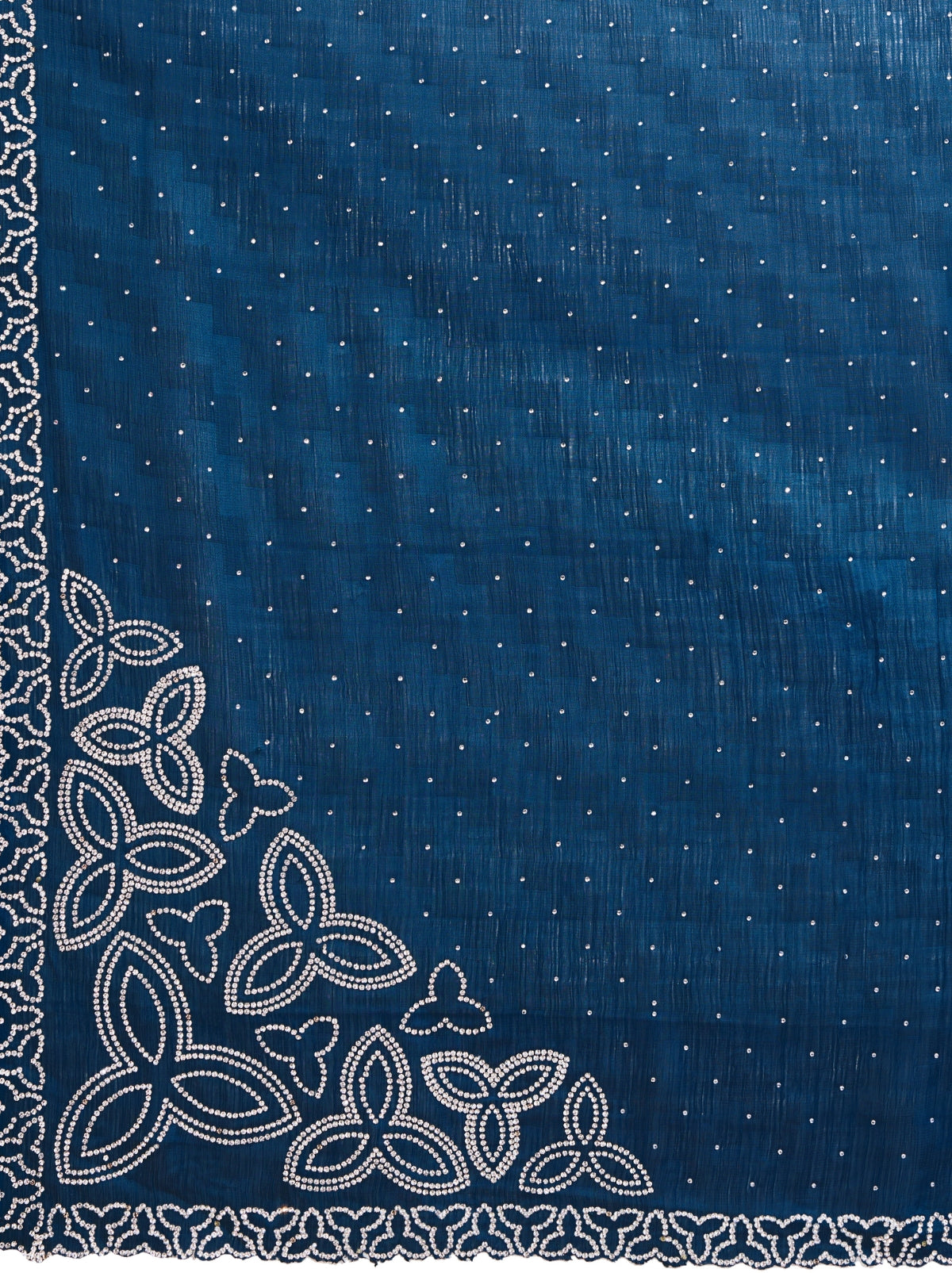 Navy Blue Fancy Premium Party Designer Saree - TrendOye