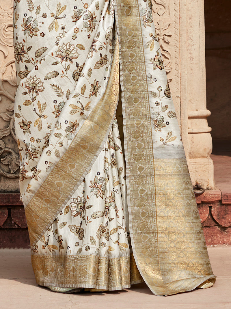 Harbor Gray Celebration Saree