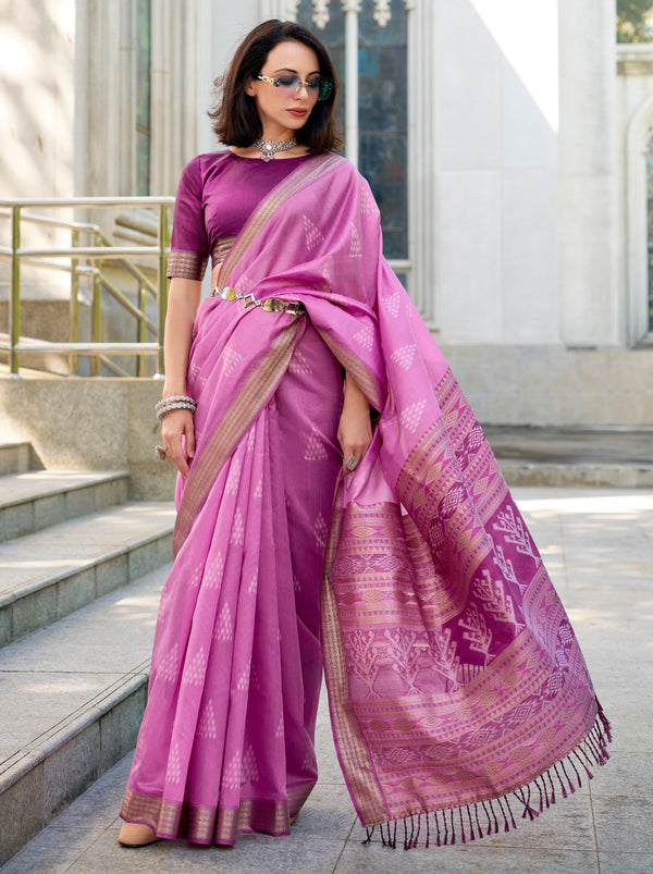 Fandango Violet Celebration Saree