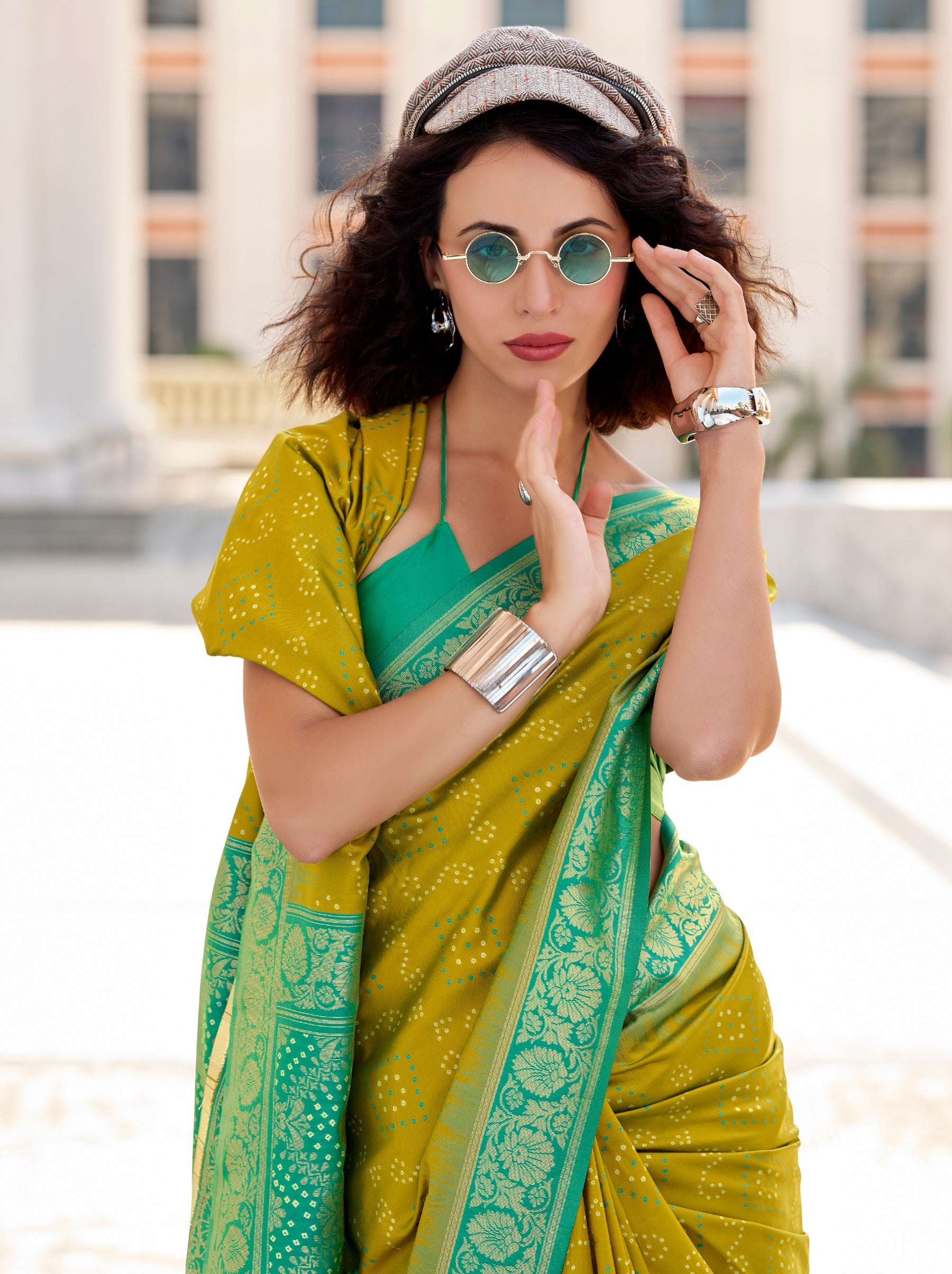 Corn Yellow Luxurious Soft Silk Festive Saree - TrendOye